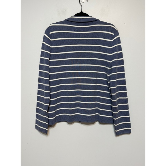 Talbots Old Money Preppy Knit Blazer Sweater Women Size L Quiet Luxury Soft Girl - Picture 2 of 7